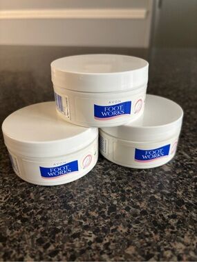 Avon Foot Works Pedi-Peel - 3 Sealed Containers